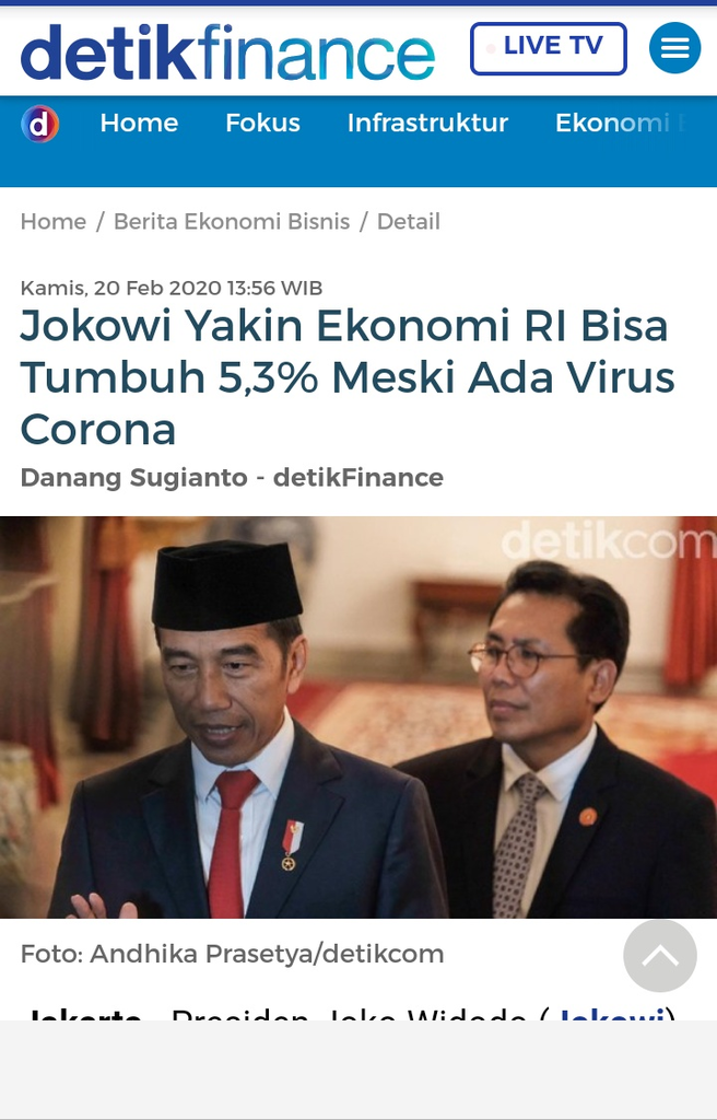 Pemulihan Ekonomi Indonesia Tercepat Setelah China Itu Bak Mimpi