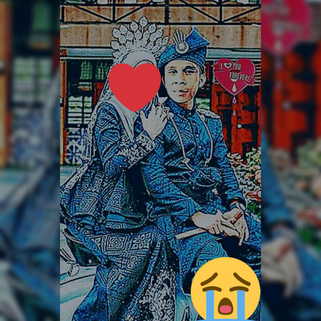 "Kematianmu membuat kebahagiaanku terputus"