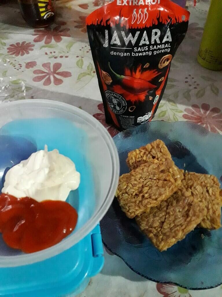 TEMPE GORENG GURIH SAOS MAYONAISSE