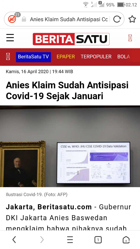 Anies Tak Ingin Kurangi Angka Kasus Covid-19 di Jakarta, Apa Sebabnya?