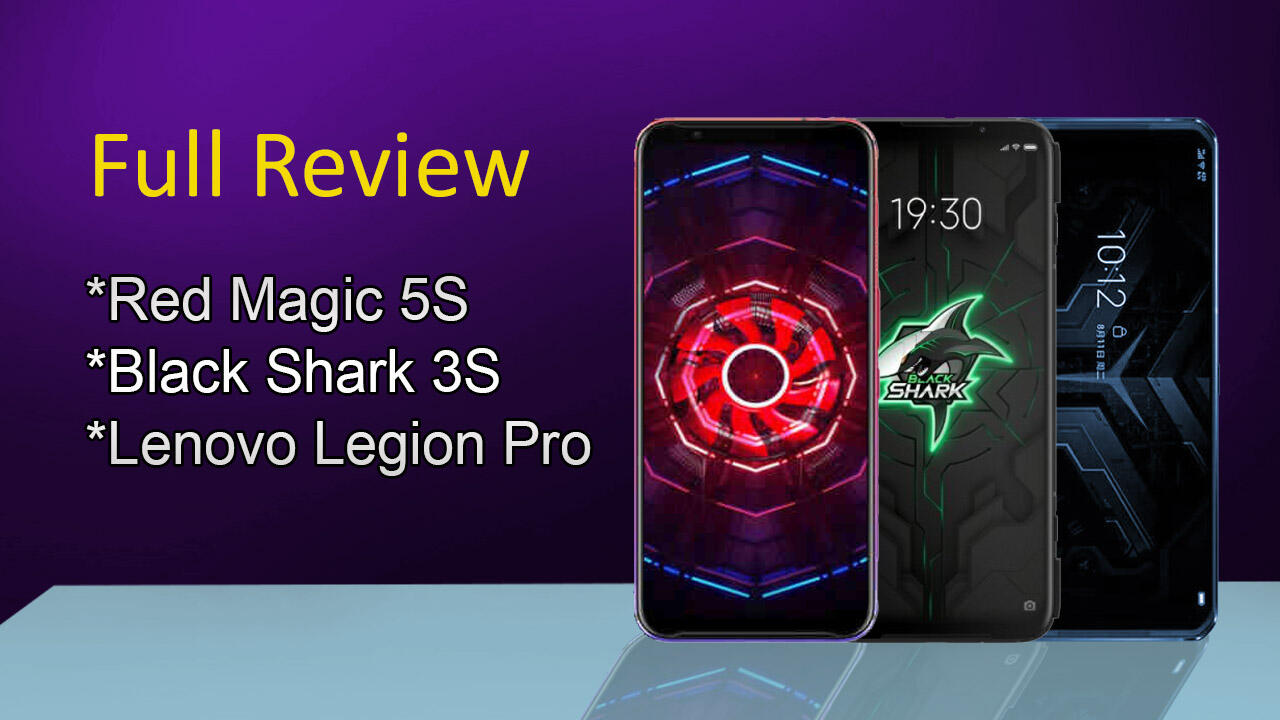 Red Magic 5S, Black Shark 3S, Lenovo Legion Gaming Pro Full Review Spesifikasi