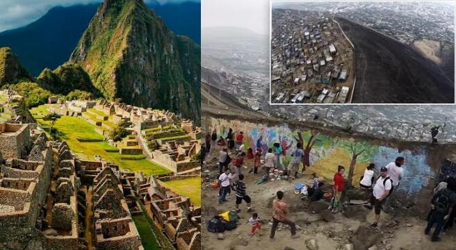 Tembok Diskrimatif Sepanjang 10 KM Pemisah Si Kaya dan Si Miskin di Ibukota Peru