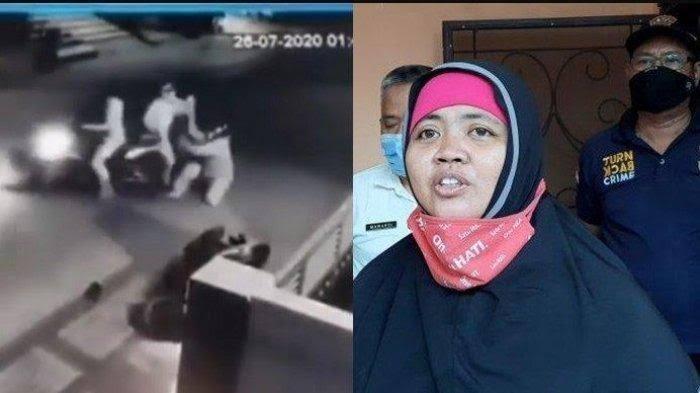 Sengit dan Menegangkan, Emak-emak Ojol Ini Berduel Dengan Dua Begal Bersenjata Tajam