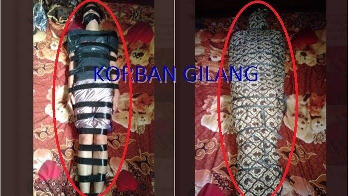Gilang Fetish Kain Jarik, Menjadi Predator UNAIR Dengan Di Bungkus Pocong
