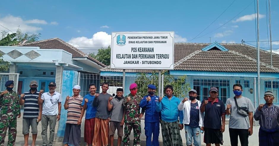 Mediasikan Permasalahan Antar Nelayan, Pos TNI AL Jangkar Himbau Patuhi Aturan