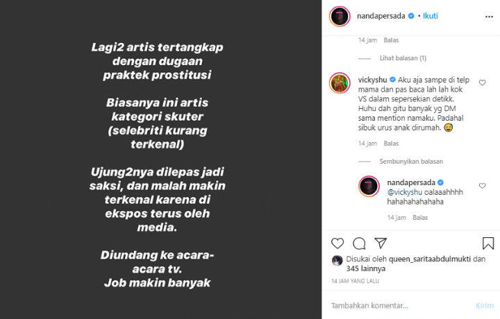Artis Indonesia yang Terlibat Prostitusi Biasanya Jenis Skuter, Setuju?
