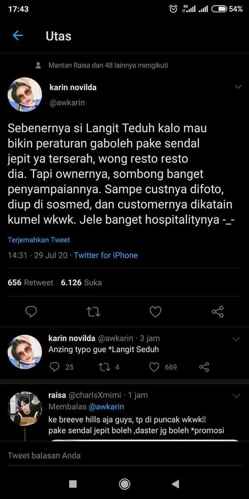 Cafe Berapa Harga Outfit Lo? Sobat Missqueen Apalagi Pake Sendal Jepit Auto Dihujat