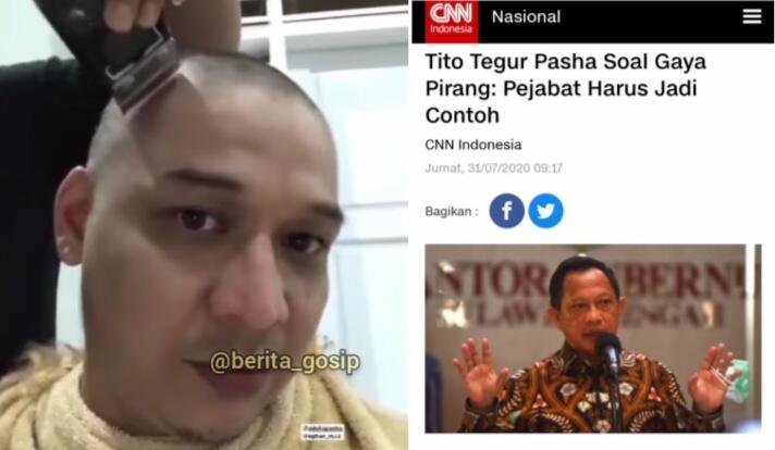 Cukur Gundul Usai Kontroversi Rambut Pirang, Pasha Ungu Tetap Dipuji Netizen +62!