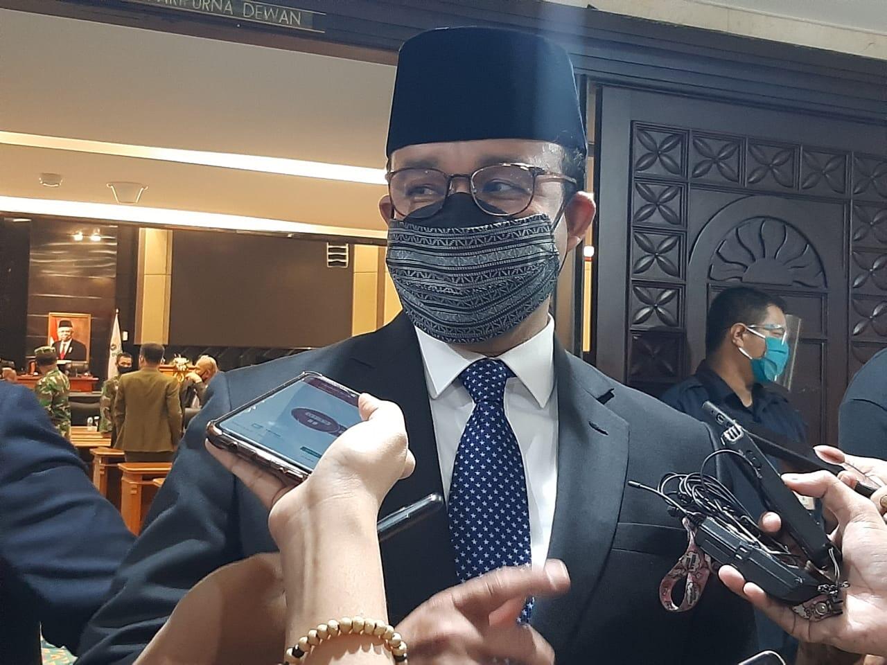 Anies: Titik Penularan Covid-19 di DKI Menyebar begitu Masif