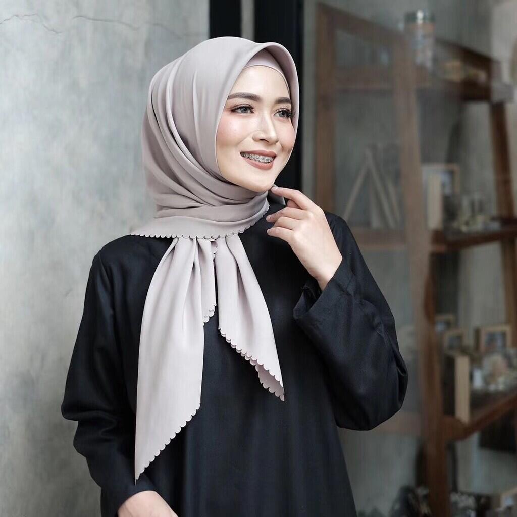 Dicari Reseller / Dropship / Rebranding Produk Hijab Segiempat Polycotton