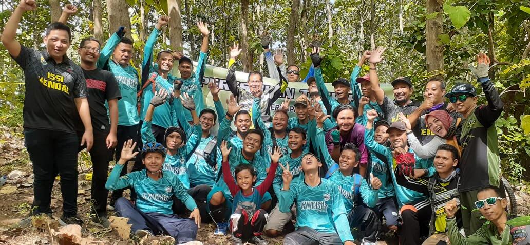 Pembukaan Trek MTB Bukit Pertapaan Sumur di Kabupaten Kendal.