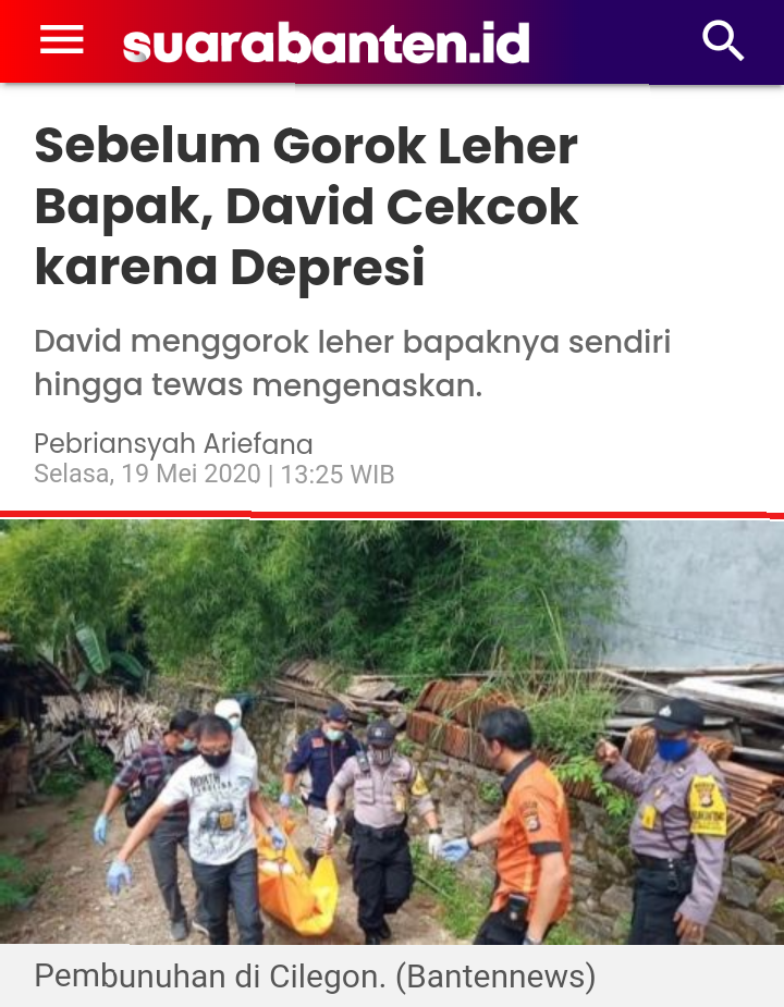 Miris! Menjelang Idul Adha Seorang Anak Bukan Sembelih Hewan, Malah Sembelih Bapak