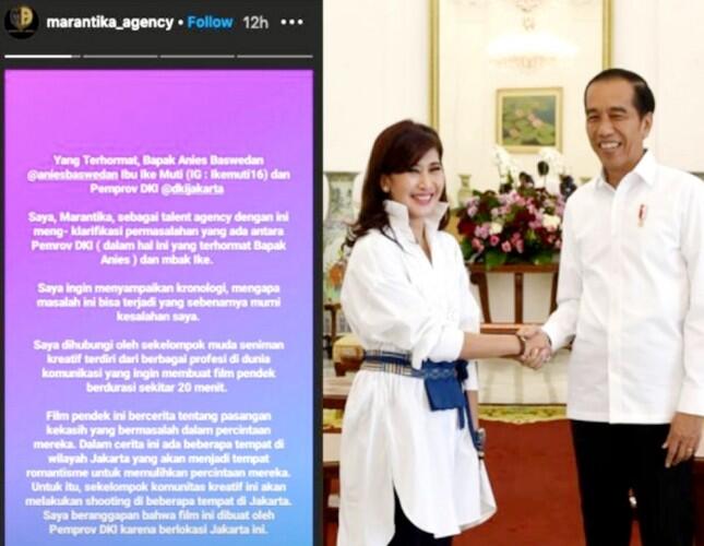 Terkuak, Akui Salah, Marantika Minta Maaf ke Anies Baswedan: Ike Muti Keliru