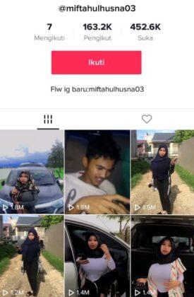 Diduga Gituan di Mobil, Miftahul Husna Si Artis Tiktok Dada Jumbo Diciduk Polisi Lagi