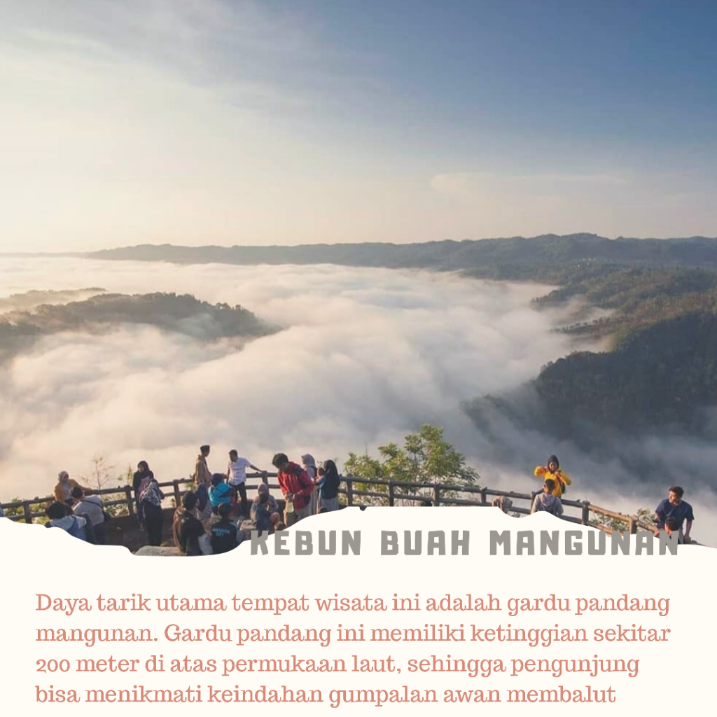 Tempat Bak Negeri Di Atas Awan Kota Jogja