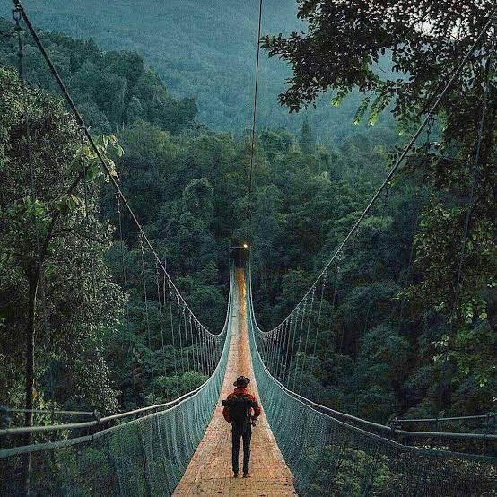 &#91;Coc Reg. Sukabumi&#93; Wisata Indah Sekaligus Horor: Jembatan Gantung Situ Gunung