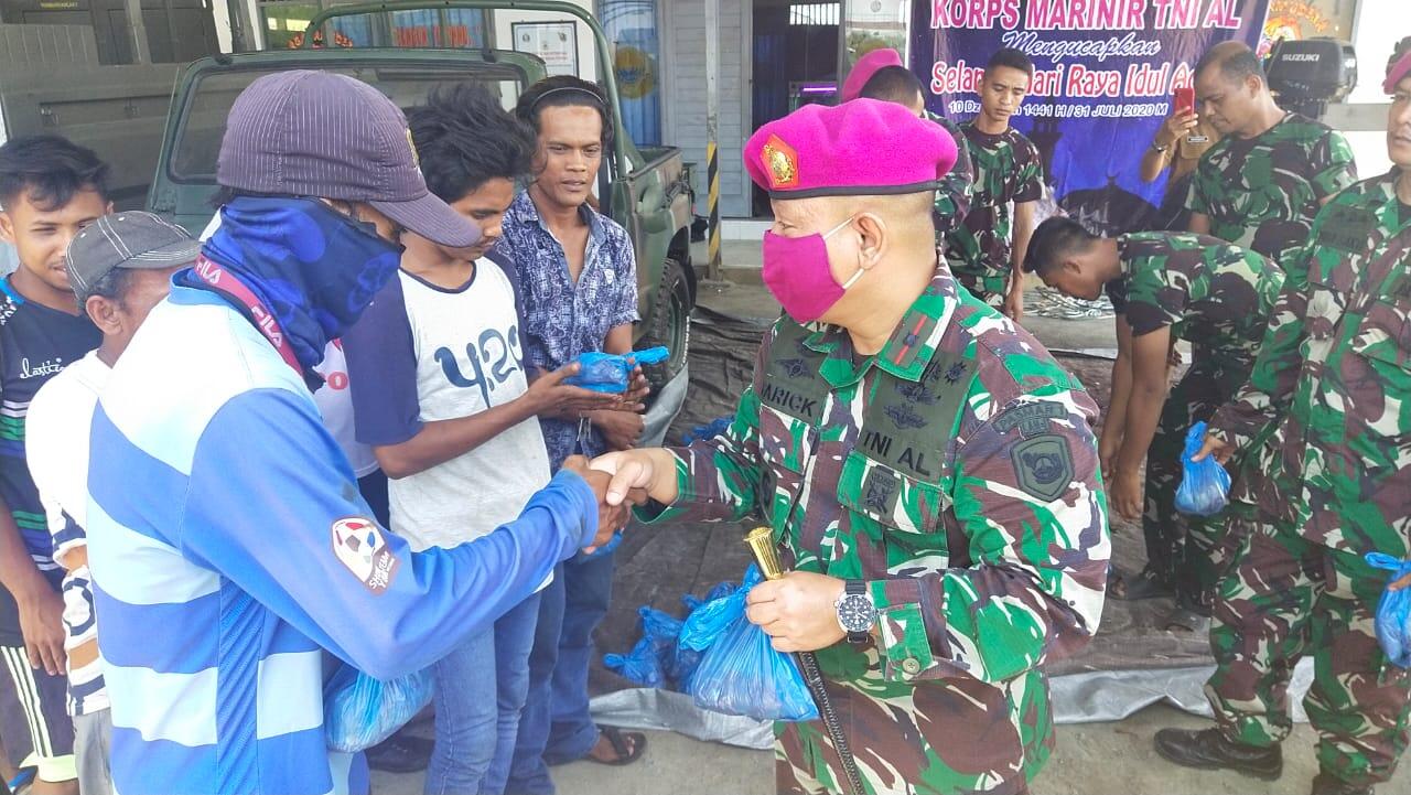 Yonmarhanlan I Bagikan 2 Ekor Sapi Kepada Masyarakat di Idul Adha 1441 H