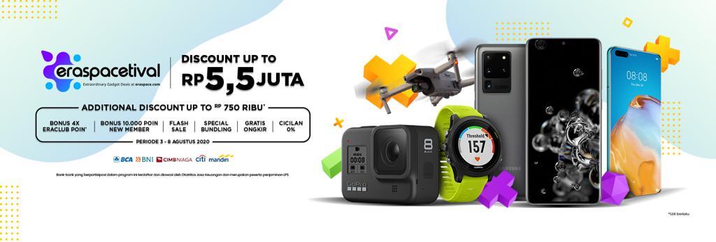 ERASPACETIVAL, Ajang Belanja Gadget dengan Penawaran Menarik