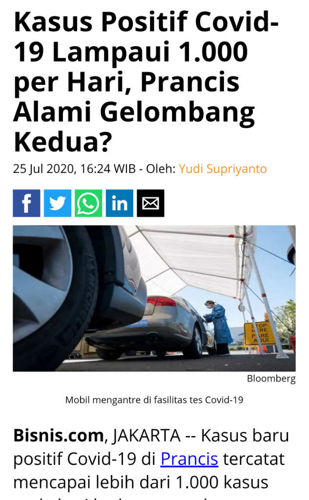 Sudah Ditimpa Resesi, Covid-19 Kembali Menggila di Spanyol dan Lainnya