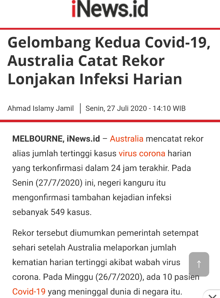 Sudah Ditimpa Resesi, Covid-19 Kembali Menggila di Spanyol dan Lainnya