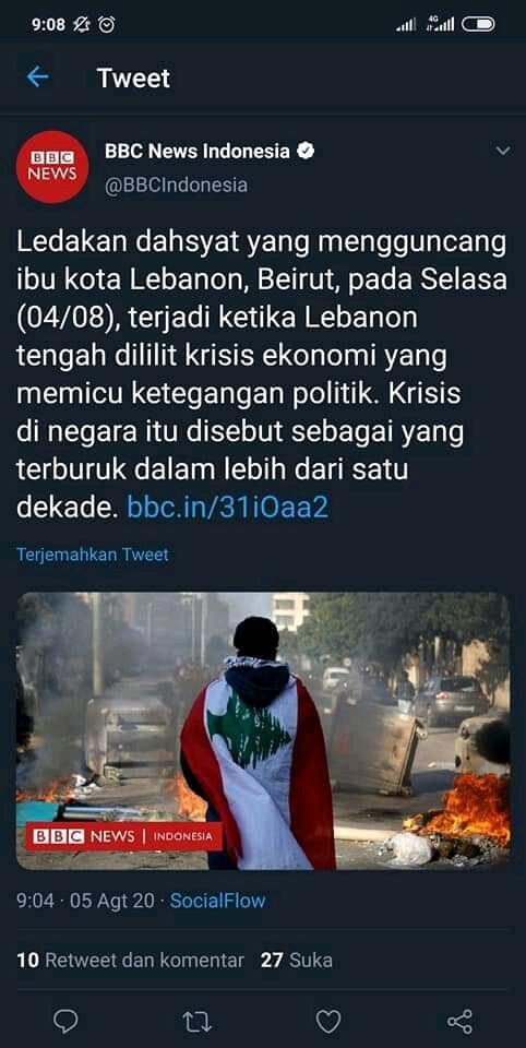 2700 Ton Bahan Peledak Menghancurkan Ibukota LEBANON #prayforlebanon