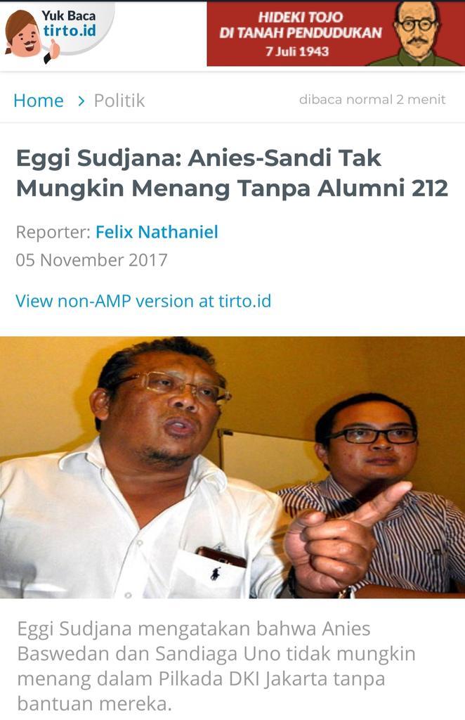 Anies Pamer soal DKI Provinsi Paling Demokratis Versi BPS