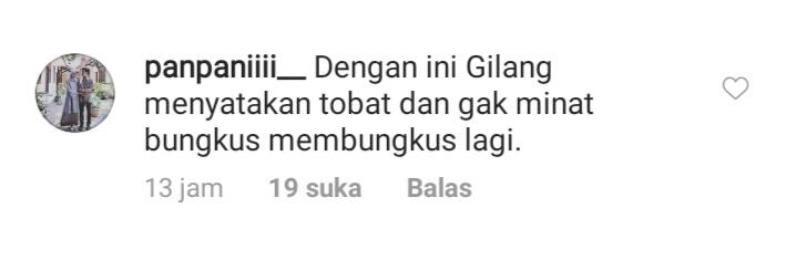 Kekeyi &quot;Membungkus Diri&quot;, Netizen: Apakah Gilang Masih Butuh Relawan Riset?