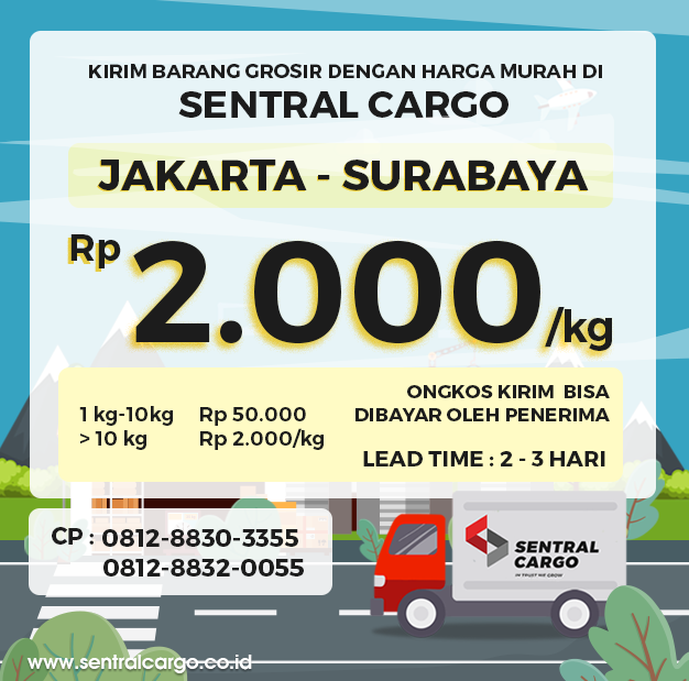 Solusi kirim barang buat Arek Suroboyo