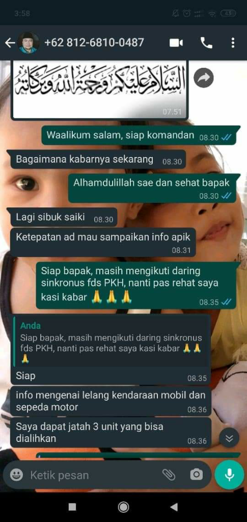 Terlalu, Foto Danial Maulana Digunakan Modus Penipuan