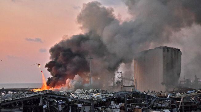 Tertimbun Reruntuhan Bangunan, Gadis Korban Ledakan Beirut Ditemukan Hidup