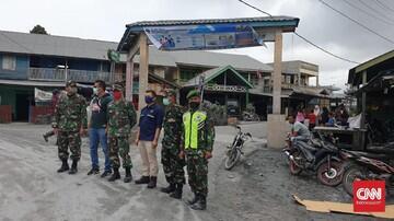 Tiga Kecamatan di Karo Diselimuti Abu Vulkanik Sinabung