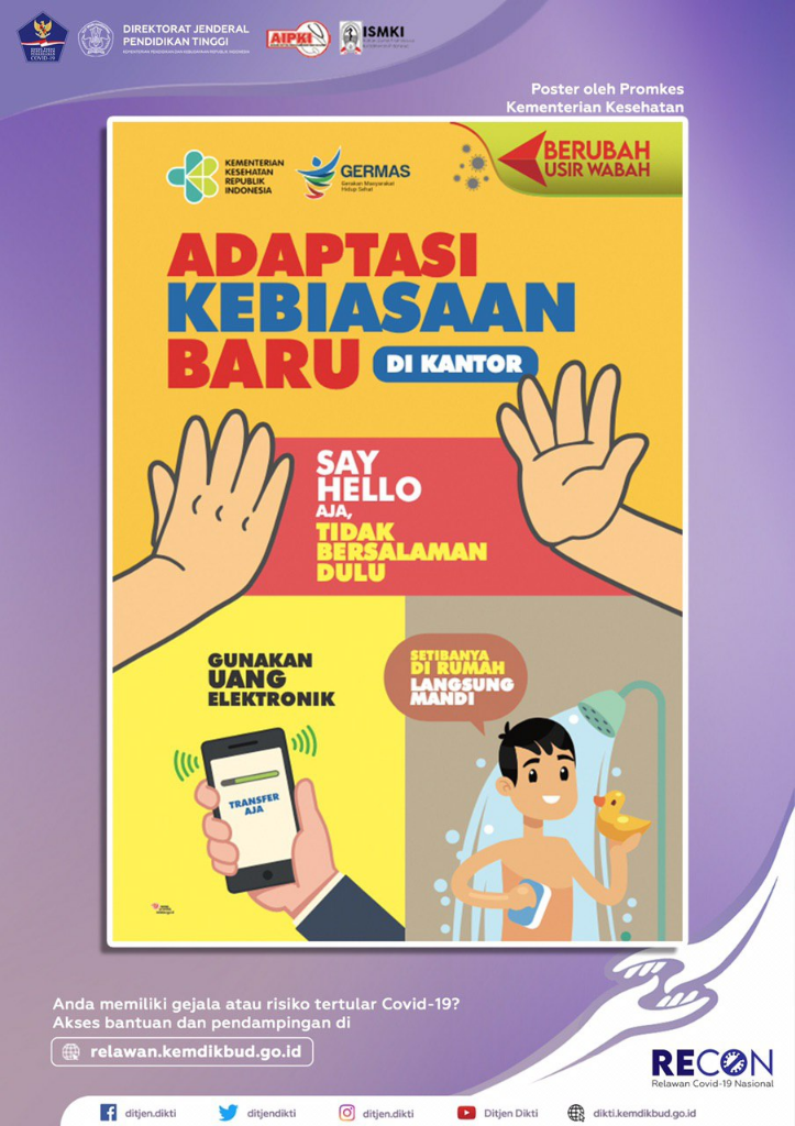 Adaptasi Kebiasaan Baru di Kantor