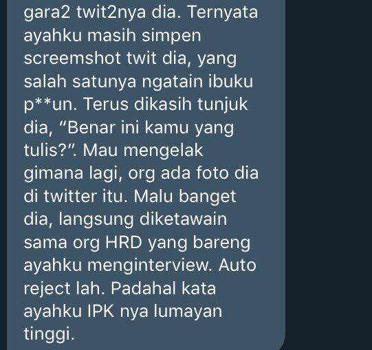 Hati-hati dengan Jempol Gansis, Wanita Ini Ditolak HRD Karena Statusnya di Sosmed