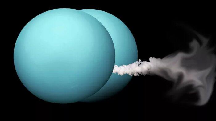 Uranus, Si Planet Biru Buntalan Kentut