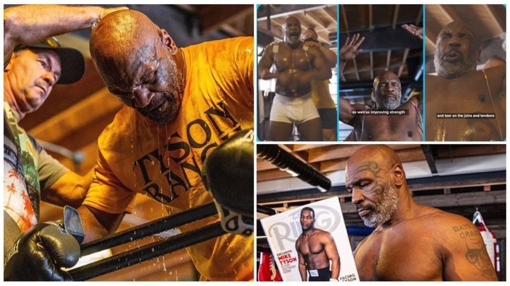 Penampakan Badan Mike Tyson Saat Terapi Listrik, Serem Gan!