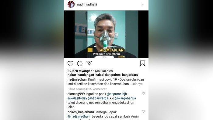 Pesan Terakhir Wali Kota Nadjmi Adhani sebelum Meninggal