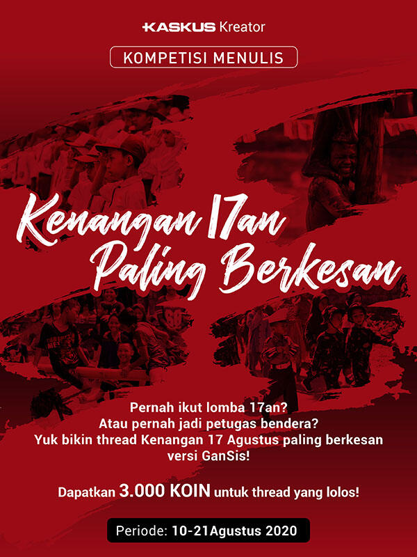 Punya Cerita Menarik Menyambut 17-an? Bagiin di Sini Aja Gan, Yakin Ada Bonusnya!