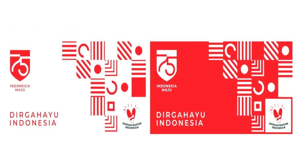 Arti Logo HUT Ke-75 RI: Indonesia Maju dan Bangga Buatan Indonesia