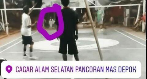 Penampakan Hantu Kuntilanak, Yang Tak Sengaja Terekam Kamera Di Lapangan Bulutangkis