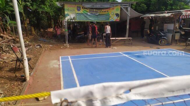 Penampakan Hantu Kuntilanak, Yang Tak Sengaja Terekam Kamera Di Lapangan Bulutangkis