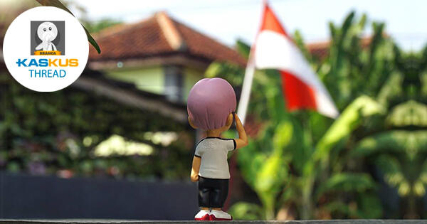 Semarak Kemerdekaan Republik Indonesia dalam bingkai Toy Photography