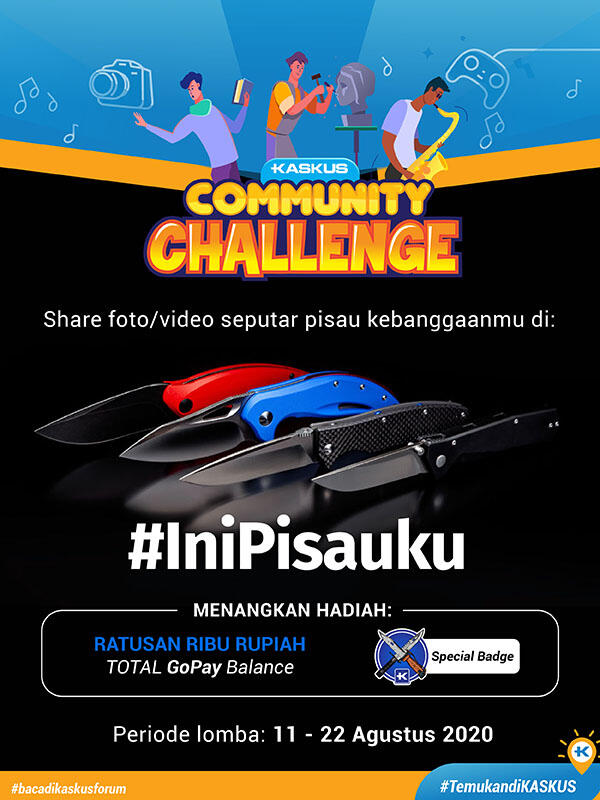 Yang Ada Pisau Dirumah Ayo Ikutan Challenge Forum Pisau Dan Dapatkan Hadiah Menarik