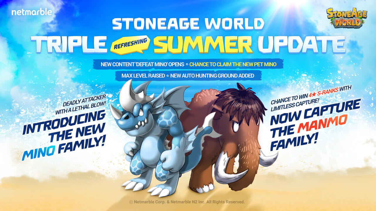 StoneAge World Hadirkan Region, Pet, dan Konten PVE Terbaru untuk Para Pemain