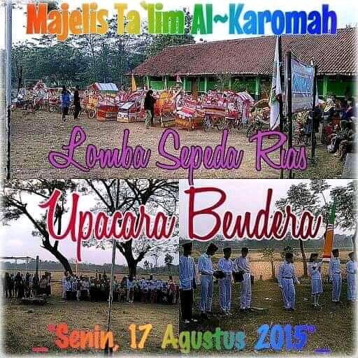 Jadi Pemimpin Upacara Dan Juara 2 Lomba Sepeda Nagen, Momen 70 Tahun Negeriku Merdeka