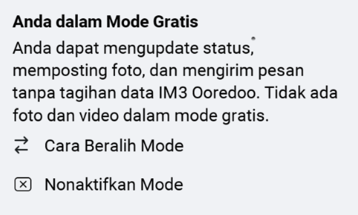 Cara Mengembalikan Facebook Lite ke Mode Data
