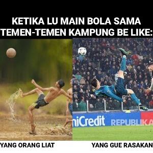 Aib Saat Menjadi Komentator Pertandingan Sepakbola 17-an Tingkat RT