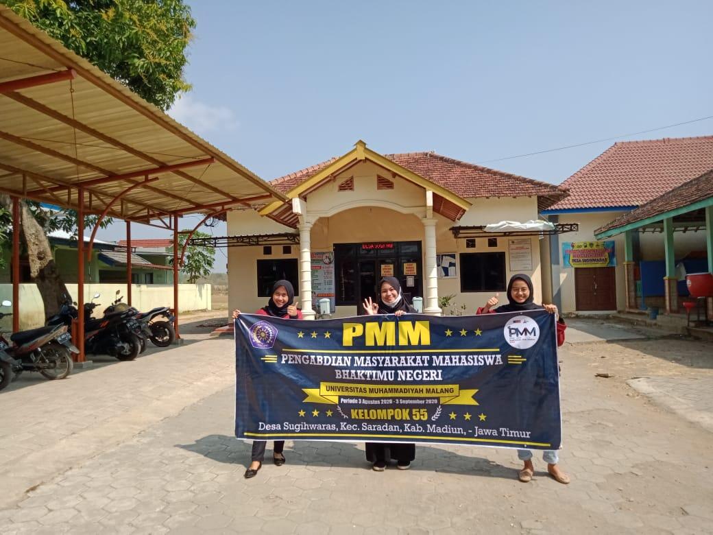 PMM UMM Kelompok 55 Disambut Baik Perangkat Desa Sugihwaras Kabupaten Madiun