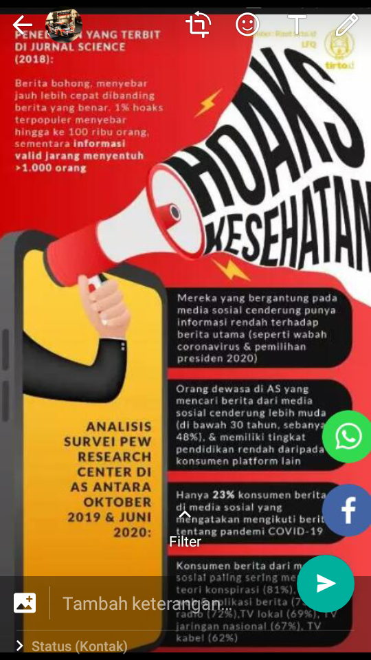 Narsis: Alasan Selebritas Percaya Konspirasi COVID-19