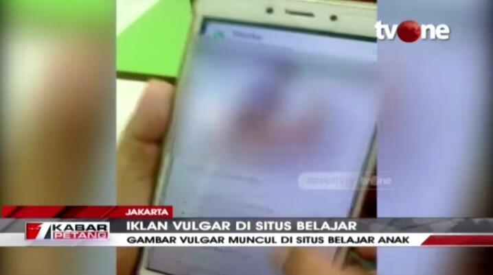 Heboh Iklan Vulgar di Situs Belajar Online, Orang Tua Harus Berikan Pengawasan Lebih!