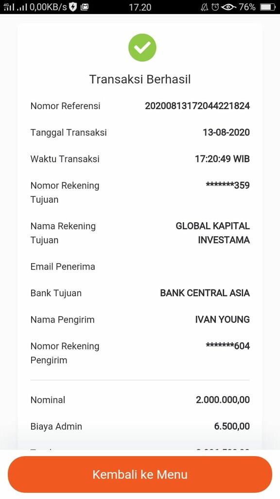 Testimoni Bapak Ivan Dari Lhokseumawe Atas Deposit Program Bundling